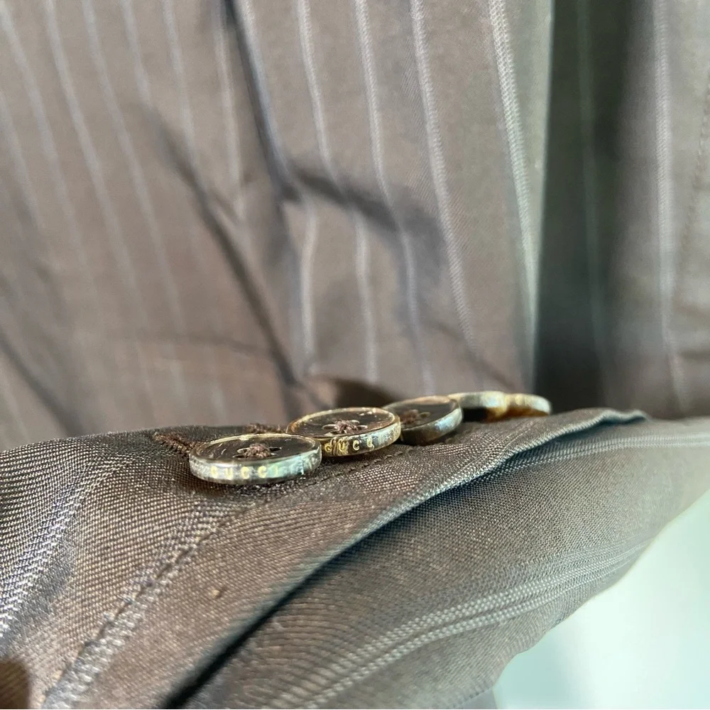 Gucci striped silk